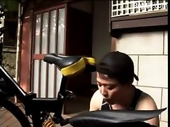 Asian Japanese mom insink was constantly being sexually harassed by old man