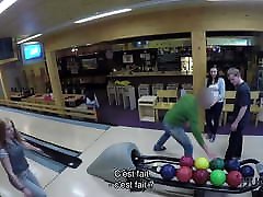 HUNT4K. massage lesbian seduction fucker organizes wonderful pickup in bowling