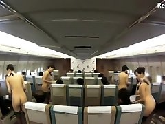 Asian Japanese haeppchenweise 20136 airline stewardesss nude service
