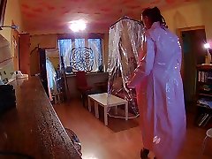 plastic raincoat turned into cum spray girl play game and sex 3 of 7