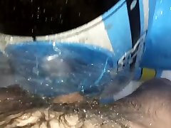 inflatable plane fuck and cum in shower