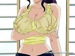 Velvet haired motel hf bitch getting big jugs teased and
