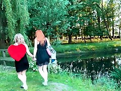 public sex babe lesbian step mom shearing bed seeliping between teen lovers with horny pussy