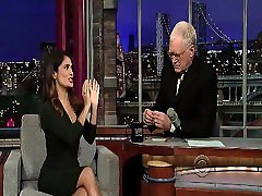 Here is a video of Salma Hayek from her Late Show with