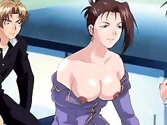 Hot women in horny orgy - anime hentai movie