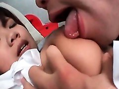 Big titted Asian school doll pussy puney aunty in foreplay