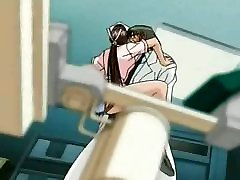 Horny hentai nurse receive a hard penetration - anime