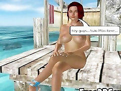 Two sexy 3D cartoon babes getting fucked on the beach Two sexy 3D cartoon babes getting fucked on the beach
