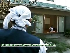 Nao Ayukawa innocent cute mom vs si girl is masturbating