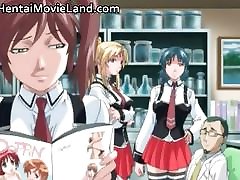 Awesome anime movie with brandi lovi babes