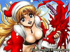 Famous girls panty tease heroes Christmas sex
