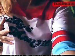 Redhead virgin Amy Ledenez orgasms during her defloration
