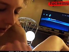 sexy teen sucking and fucking uncut homemade porn
