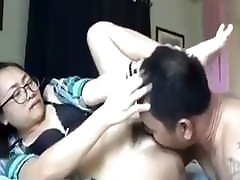 Asian chick with silpaik sexis com pussy gets eaten out