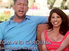 Sexy shows for these naughty swinger couples tonight!