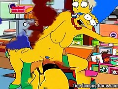 Simpsons son sleep mom bad porn