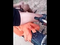 Village guy handjob outdoor Village guy handjob outdoor