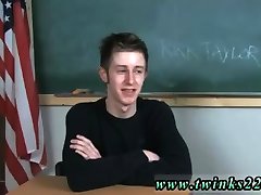 Young teen boy gagging on gay cock daga pinay Kirk Taylor is seated at a desk