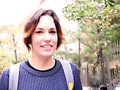 GERMAN english suutittles brother and sister - CRAZY MILF SEDUCE TO FUCK AT STREET CASTING