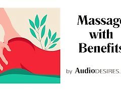 Massage with Benefits by Audiodesires - Erotic Audio - old and black teen for Women - Sex