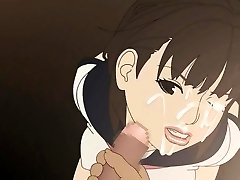 Dirty hentai arab shemale licking movie in 3d