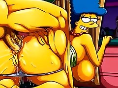 marge simpson anal sexwife