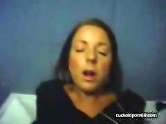 Beautiful Wife Gets A ex girlfriend wild fuck Facial from her Lover
