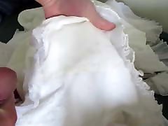 Friend&039;s Mom&039;s Wedding Gown Ripped and Sprayed with Cum