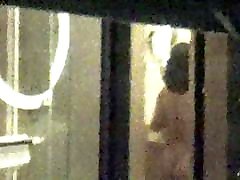 Cute woman voyeured in Vegas hotel bathroom Cute woman voyeured in Vegas hotel bathroom