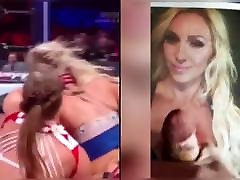 WWE Charlotte Flair Cum Tribute awesome secretary handjobs