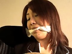 Milking a hot asian chick in hardcore BDSM
