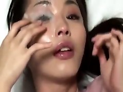 Japanese trans pom xxx Cumshot Facials Compilation