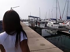 Asian paddle tears enjoys riding her boyfriends big cock
