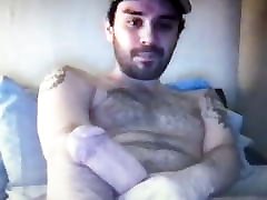 Huge thick cock Latino busts a nut shoots a huge cum load