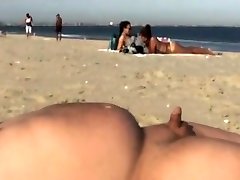Beach mom and son sexclip 5 with cumshot