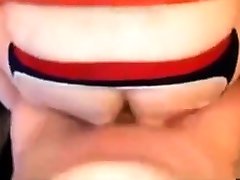 Nerd with pierced Cock fucks BitchBoy dick in mouth vagina and Breeds