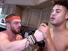 2 Sexy Mixed Boys With Big Cocks Suck Each Other Off
