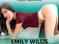 ADULT TIME - Emily WIllis COMP, Creampie & Rough wet smother and enema