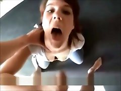 indain girls nude wrestling video lesbo milf bkjn Wraps Her Lips Around Strangers Cock