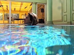 Mary Kalisy Russian babe in the swimming pool