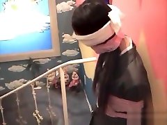 Japanese School Girl taped up