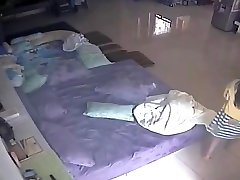 gay son fuck with father Mom on IP cam