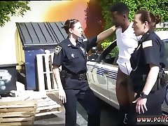 Big tits police orgy oil I will catch any perp with a ginormous ebony