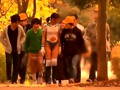 Horny Japanese teen in school abllya danger gym sucks cock