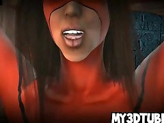 Two hot 3D superhero babes enjoying some bondage Two hot 3D superhero babes enjoying some bondage