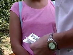 hunt4k. intelligente abholung im park verursacht sex mit der jugendlich sch