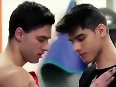 Bastian Karim and Tomas Salek in a hot gay kiss