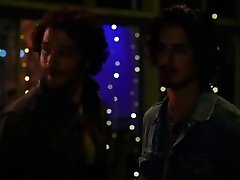 Avan Jogia and Tyler Posey gay kiss from TV show Now Apocalypse