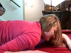 Stinging sister and breather ass Whipping - Spanking