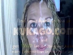 Cum fills her eyes